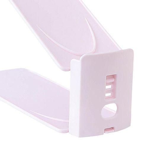 Multipurpose Shoes Display Stand Rack Holder Leather Pink