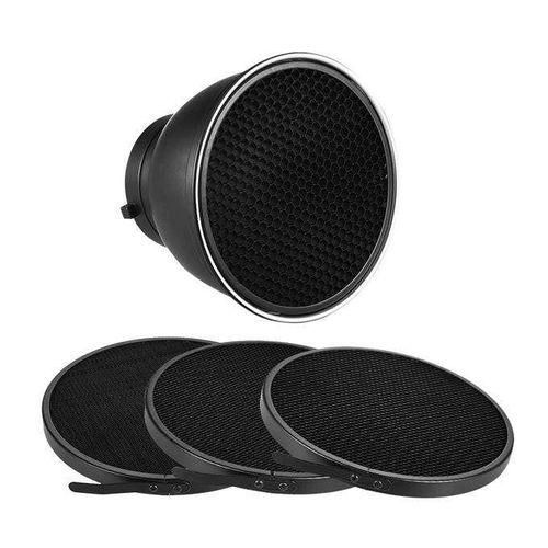 10 20 30 60 Degree Honeycomb For Bowens Mount Flash Light Speedlite  10&deg;