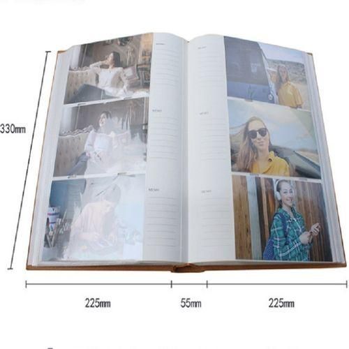 4R 6 Inch 300 Sheet Photos 50 Pages Flannel Interstitial Album Creative Christmas Gift Postcard Storage Album