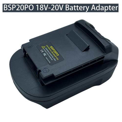 For Stanley BSP20PO For Black & Decker Battery Adapter 20V Lithium Battery for Porter Cable 18V Power Tool PC18BLX PCC680L PC18B More