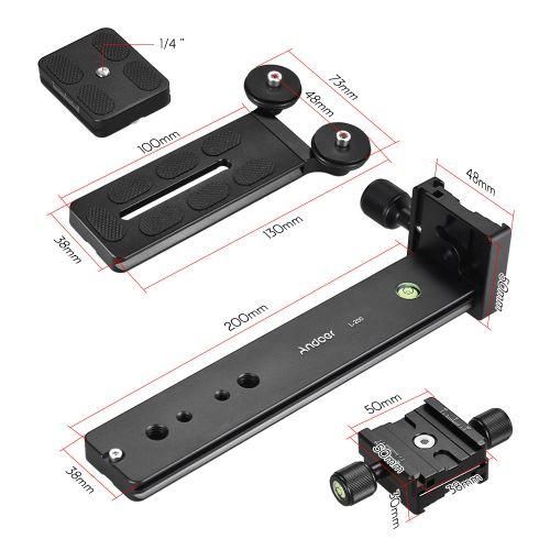 Andoer L200 Telephoto Lens Support Long Lens Holder Bracket