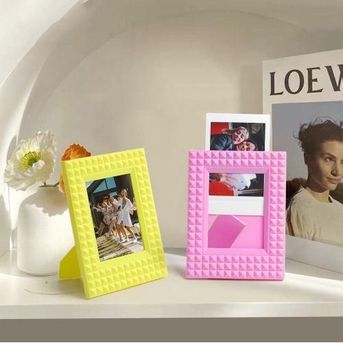 1pc Desktop Photo Frame for Instax Mini Film Rivet Style CAC28