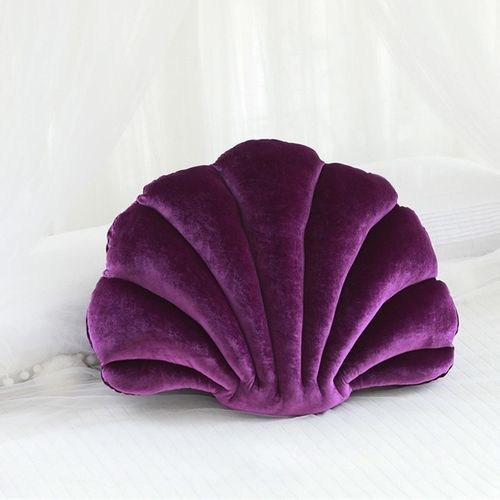 Pillows Floor Cushion Bedding Reading Dorm Deep Violet