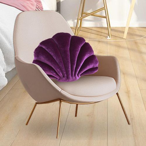 Pillows Floor Cushion Bedding Reading Dorm Deep Violet