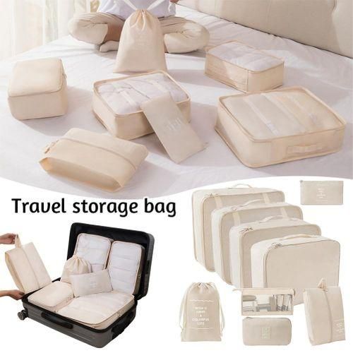 9pcs  Travel Storage Bag Set Large Capacity Travel