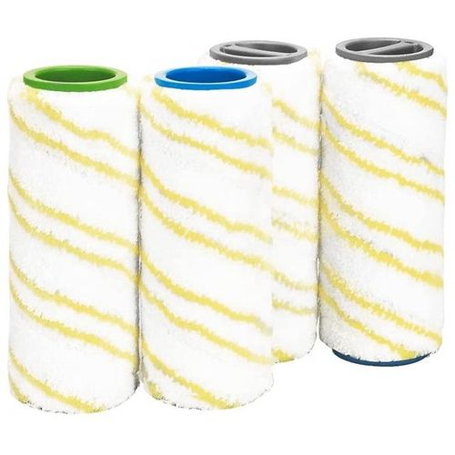 Deals 4 Pieces Set Of Rollers For FC5 FC7 FC3 FC3D Electric Floor Cleaner Replacement Rollers