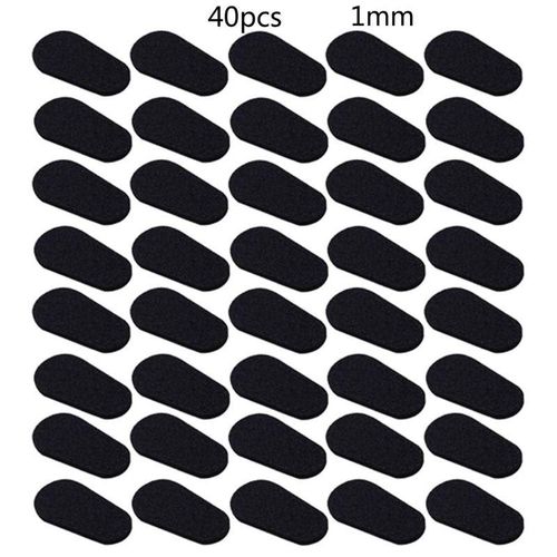 YOI*40Pcs Soft Foam Nose Pad Self Adhesive Anti-Slip Eyeglass Sunglasses Nose Pads