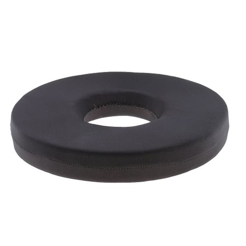 Foam Cushion Wheelchair Seat  Hemorrhoids Soft 35x14cm Black