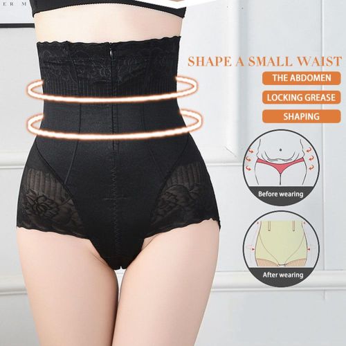 Women High Waist Underpants Postpartum Belly Control Compression Panties NO5274