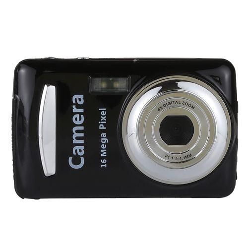 1280x720P HD 4X Digital Zoom 16.0 MP Digital Video Camera Recorder With 2.4 Inch TFT ScreenBlack