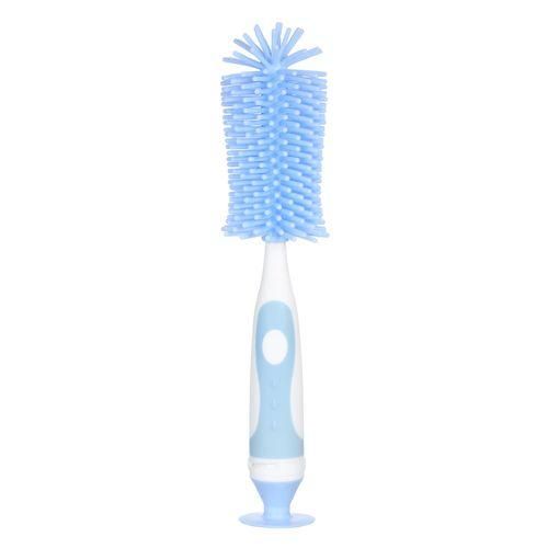 Silicone Bottle Brush Long Handle Baby Bottle Cleaner 360