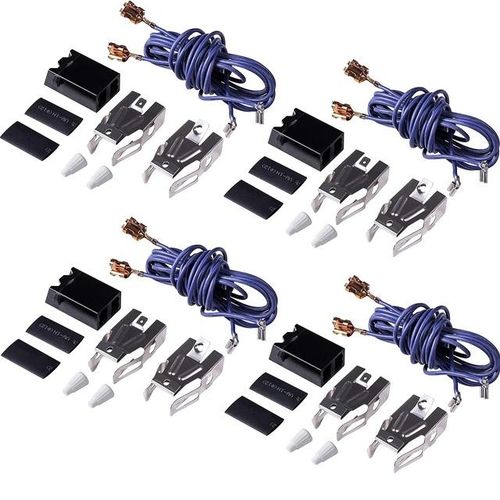 4Pack WB17T10006 Range Surface Burner Terminal Block Kit for GE Kenmore Hotpoint Ranges/Stoves/Ovens AP3203326 WB17K10003