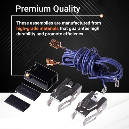 4Pack WB17T10006 Range Surface Burner Terminal Block Kit for GE Kenmore Hotpoint Ranges/Stoves/Ovens AP3203326 WB17K10003