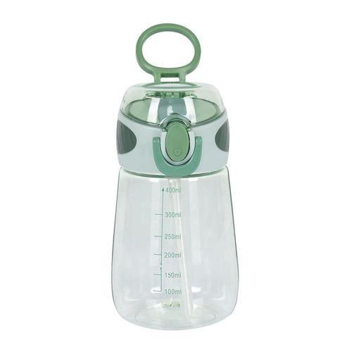 400Ml Water Bottle with Straw Handle Drinking Bottle for T