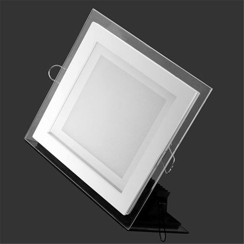Dimmable Led Panel Downlight Square/ Glass Panel Lights High Brightness Ceiling Recessed Lamps For Home Smd5630 Ac85-265v
