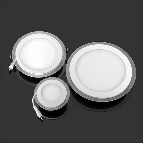 Dimmable Led Panel Downlight Square/ Glass Panel Lights High Brightness Ceiling Recessed Lamps For Home Smd5630 Ac85-265v