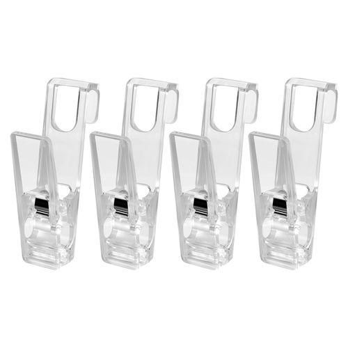 4Pcs Transparent Washing Line Clothes Pins Clothes Pegs For Underwear
