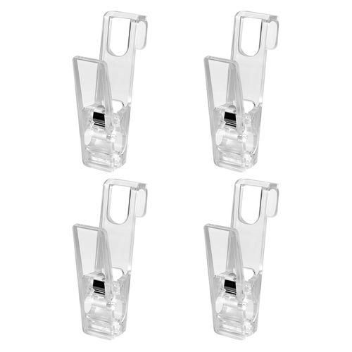 4Pcs Transparent Washing Line Clothes Pins Clothes Pegs For Underwear