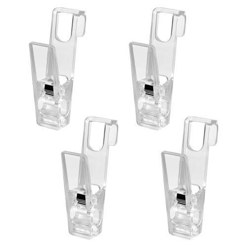 4Pcs Transparent Washing Line Clothes Pins Clothes Pegs For Underwear