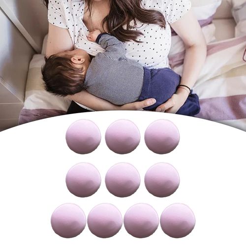 10x Reusable Nursing Pads Leak  Nursing Essentials Pink