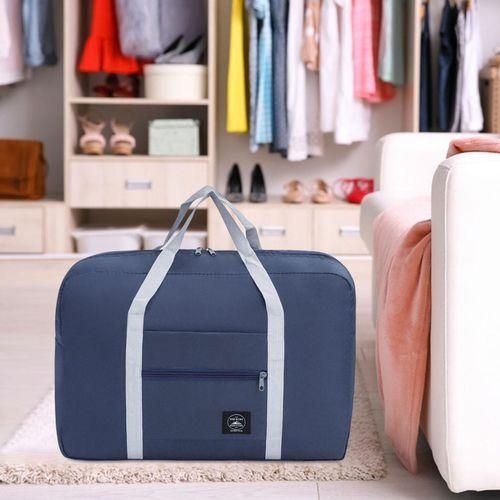 Foldable Travel Bag Oxford Cloth Packing Cubes For Navy
