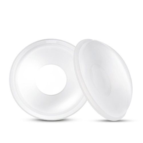 1 Pair Silicone Breast Shells Nursing Cups Milk Saver for Breastfeeding Nursing Moms,Default NO5243