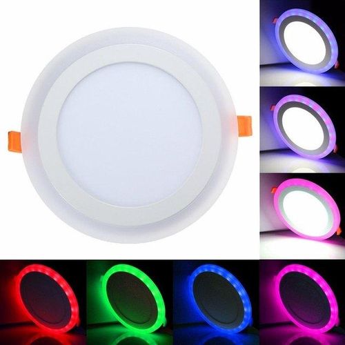 /square Dimmable Rgb Led Downlight Remote Control 6w/9w/16w/24w Recessed Led Ceiling Panel Ac85-265vdriver