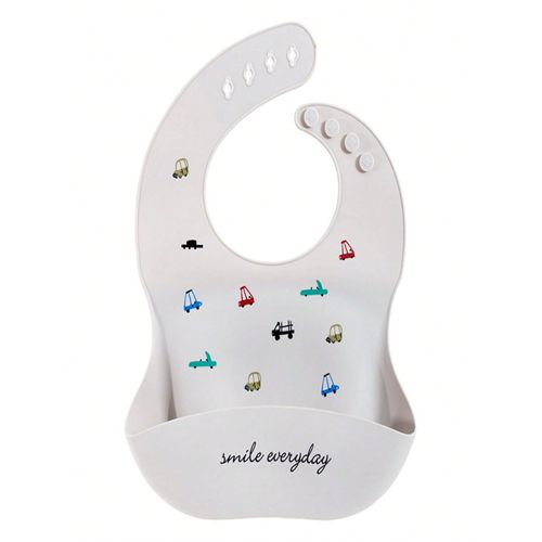 Hot selling maternal and child products, waterproof baby bib, children's silicone bib, baby drool rice bag, no wash