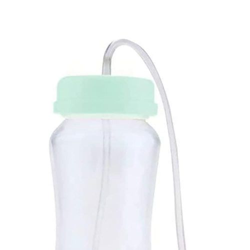 Separate Formula Milk Bottle BPA-Free Reusable Soft Straw Bottle for Children Drinking Accessories NO5245