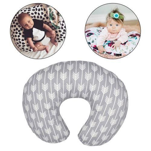 Premium Comfy U Shape Pillow Cover Newborn Nursing  Slipcover F
