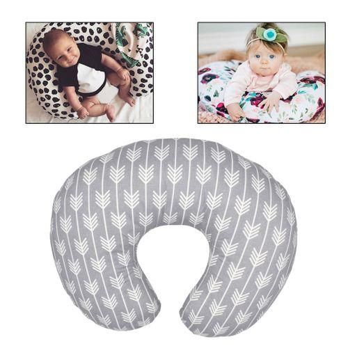 Premium Comfy U Shape Pillow Cover Newborn Nursing  Slipcover F