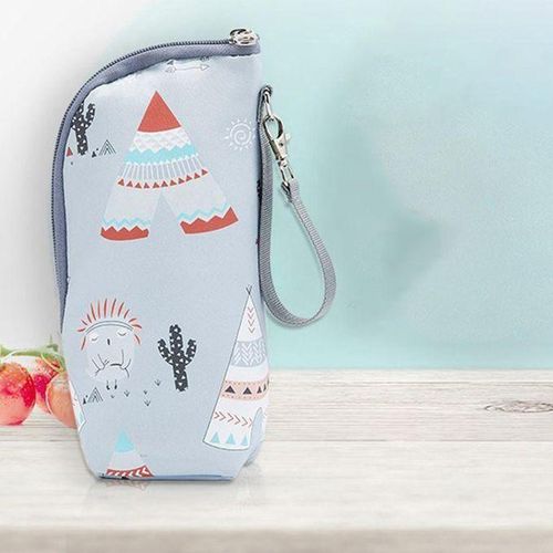 2 Pieces Multifunctional Milk Bottle Warm Bag Breast Milk