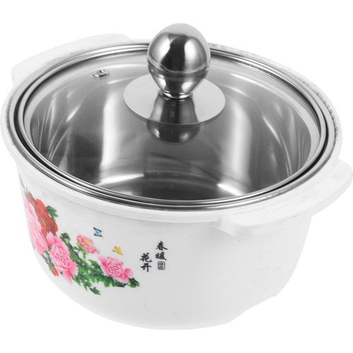Soup Pot With Cover Cooking all Pots For Commercial Lid Pasta Stove Serving Stainless Steel Individual Chafing Dish