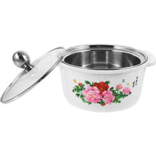 Soup Pot With Cover Cooking all Pots For Commercial Lid Pasta Stove Serving Stainless Steel Individual Chafing Dish