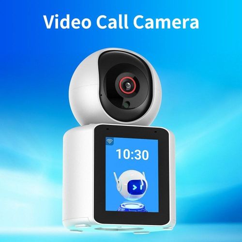 1080P Wireless Security Camera WiFi Camera Pan/Tilt Camera with 2.8in IPS Screen-eu My