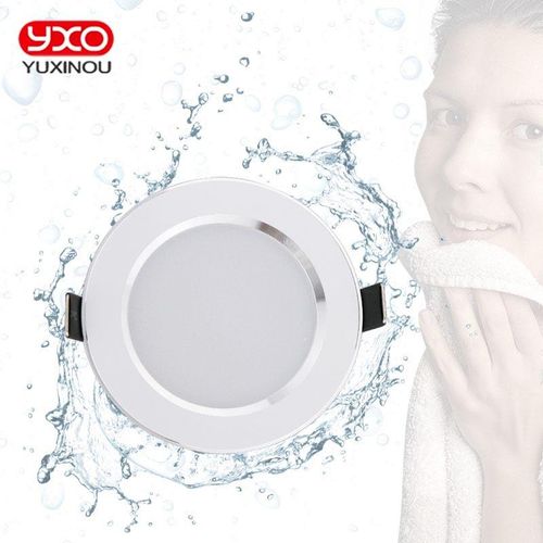 5w 7w 9w Waterproof Led Downlight Dimmable Warm White Cold White 3 Color Recessed Led Lamp Spot Ac85-265v