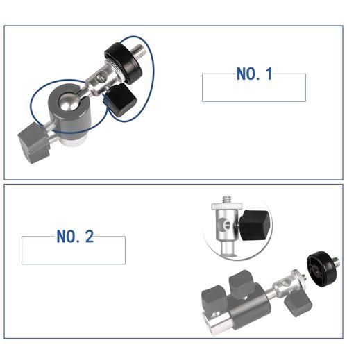 D Type Multifunctional Flash Light Stand Umbrella Bracket