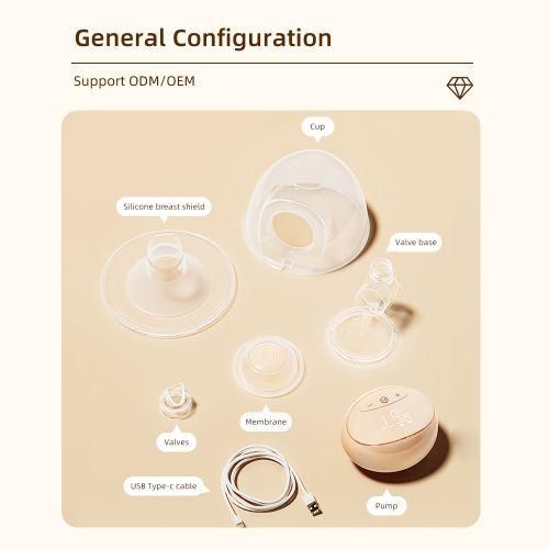 BEBEBAO P7 Wearable Electric Breast Pump Hands Free Milk