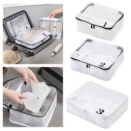 Packing Cubes Toiletries Pouch Travel Organizer Bags