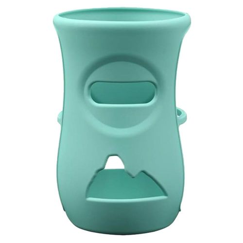 Silicone Sleeves for Baby Bottles Solid Color Anti-fall Silicone Bottle Cover Household Baby Feeding Supplies NO5301