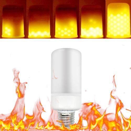 Tomshine LED Flame Flickering Effect Fire Light Bulb 3