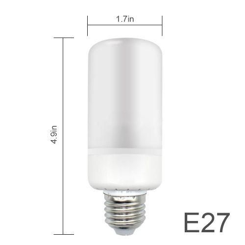 Tomshine LED Flame Flickering Effect Fire Light Bulb 3