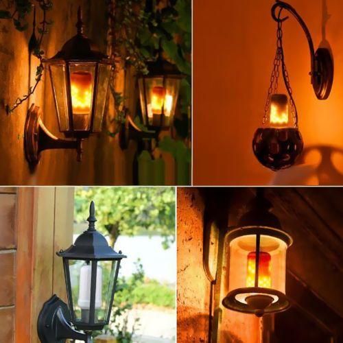 Tomshine LED Flame Flickering Effect Fire Light Bulb 3