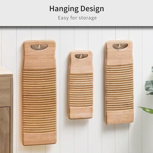 Available Wood Washboard Washing Board With Round Handle