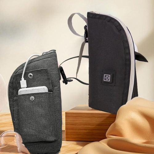 Nursing Bottle  Warmer Bag Baby Milk Keeper For Gray