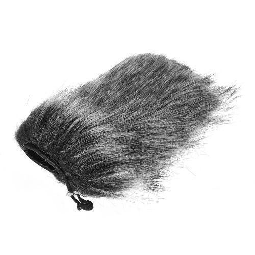 Universal Professional Microphone Furry Windscreen Flexible Mount Fur Windshield for Rode VMGO Video Mic GO, VideoMic Pro, Micro for TAKSTAR SGC598 598 for Sony EMC965 NV1 XM1 CG60, ect