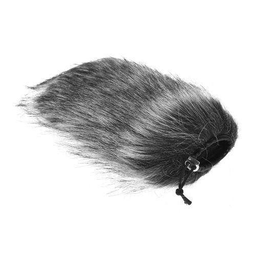 Universal Professional Microphone Furry Windscreen Flexible Mount Fur Windshield for Rode VMGO Video Mic GO, VideoMic Pro, Micro for TAKSTAR SGC598 598 for Sony EMC965 NV1 XM1 CG60, ect
