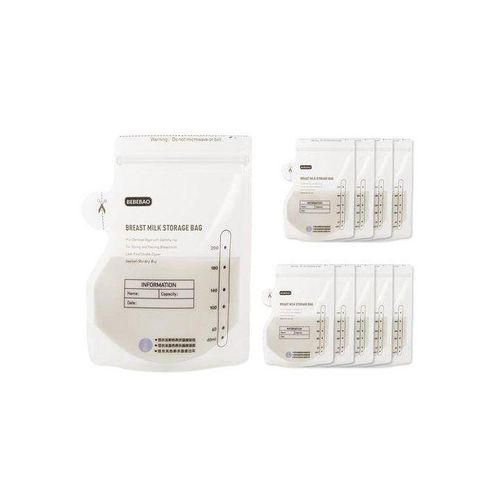 BEBEBAO Disposable Breastmilk Storage Bags 200ml Milk