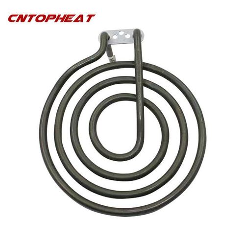 SUS304 220v Electric Tubular Heating Element Cook- Stove Surface Burner Air Coil Heater Replacement 1kw/1.2kw/1.5kw