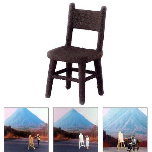 164 Miniature Chair Solid DIY Ornaments Decoration New Year Christmas
